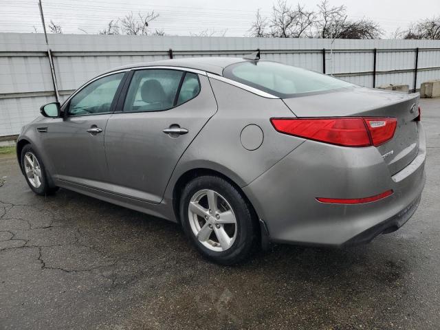 5XXGM4A73FG465773 - 2015 KIA OPTIMA LX GRAY photo 2