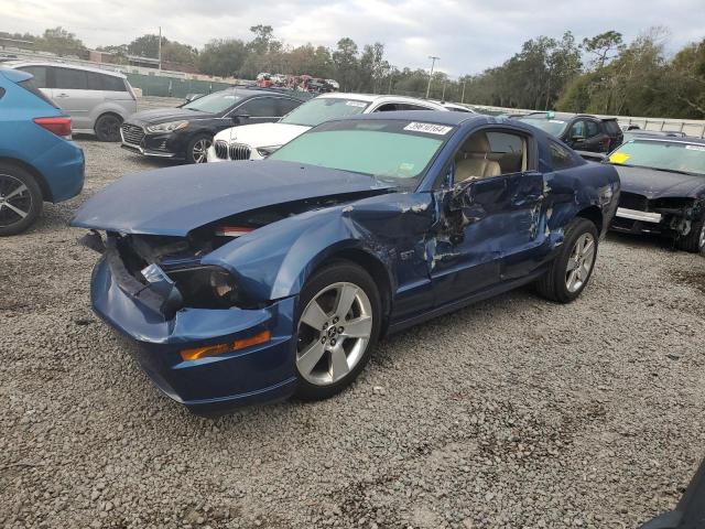1ZVFT82H365250800 - 2006 FORD MUSTANG GT BLUE photo 1