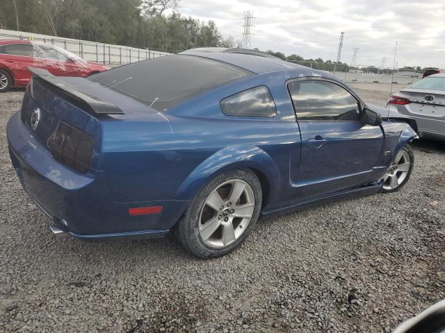 1ZVFT82H365250800 - 2006 FORD MUSTANG GT BLUE photo 3