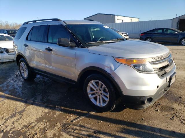 1FM5K7B82FGC62822 - 2015 FORD EXPLORER SILVER photo 4