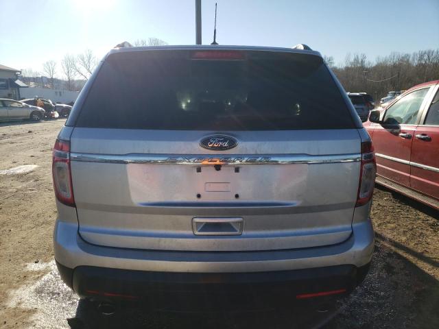 1FM5K7B82FGC62822 - 2015 FORD EXPLORER SILVER photo 6