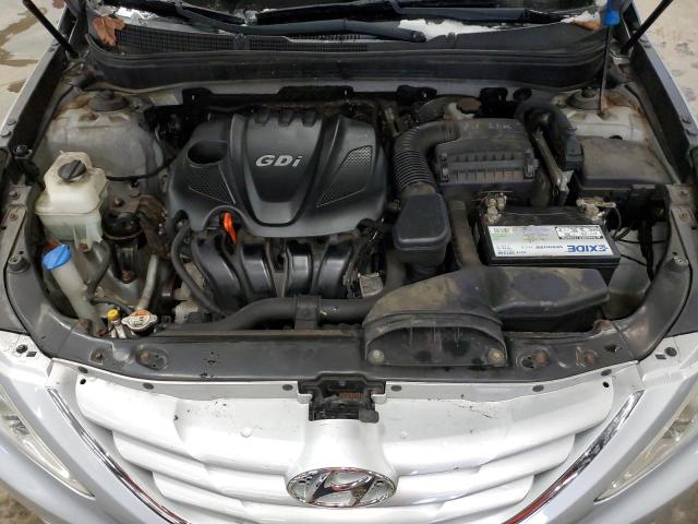 5NPEB4AC1DH582232 - 2013 HYUNDAI SONATA GLS SILVER photo 11