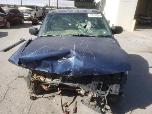 1GCCS14W128225849 - 2002 CHEVROLET S TRUCK S10 BLUE photo 5