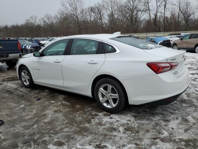 1G1ZD5ST2NF203811 - 2022 CHEVROLET MALIBU LT WHITE photo 2