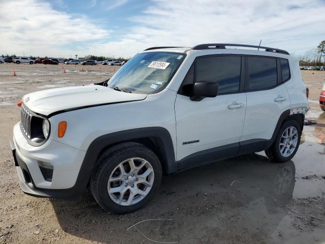 ZACNJAAB7LPK96770 - 2020 JEEP RENEGADE SPORT WHITE photo 1