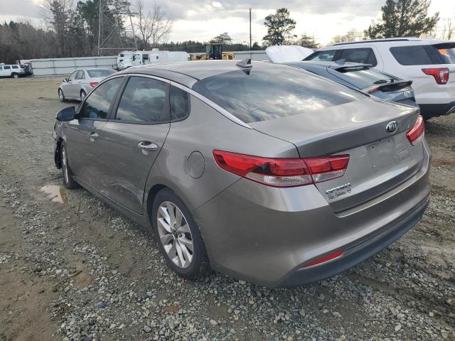 5XXGT4L31HG134030 - 2017 KIA OPTIMA LX GRAY photo 2