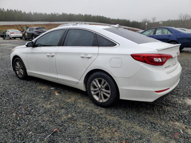 5NPE24AF9FH129179 - 2015 HYUNDAI SONATA SE WHITE photo 2