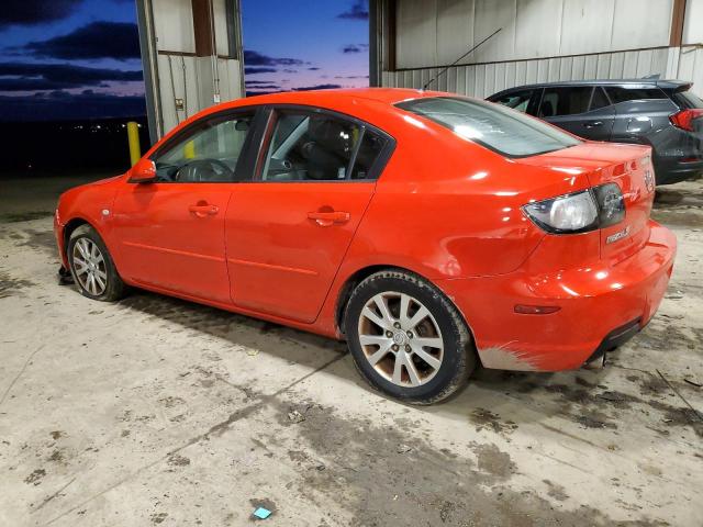 JM1BK32GX81837004 - 2008 MAZDA 3 I RED photo 2