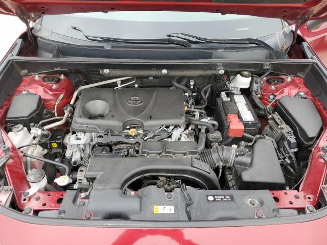 2T3H1RFV6MW150221 - 2021 TOYOTA RAV4 LE RED photo 11