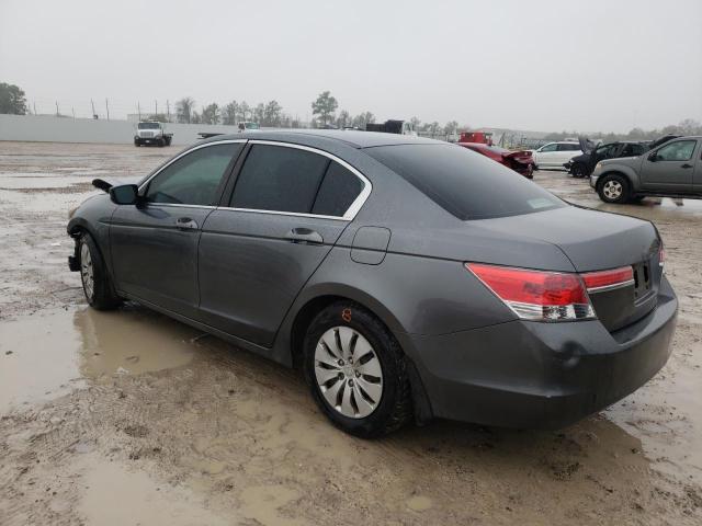 1HGCP2F30CA191358 - 2012 HONDA ACCORD LX GRAY photo 2