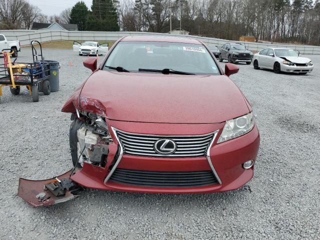 JTHBK1GG3E2128416 - 2014 LEXUS ES 350 RED photo 5