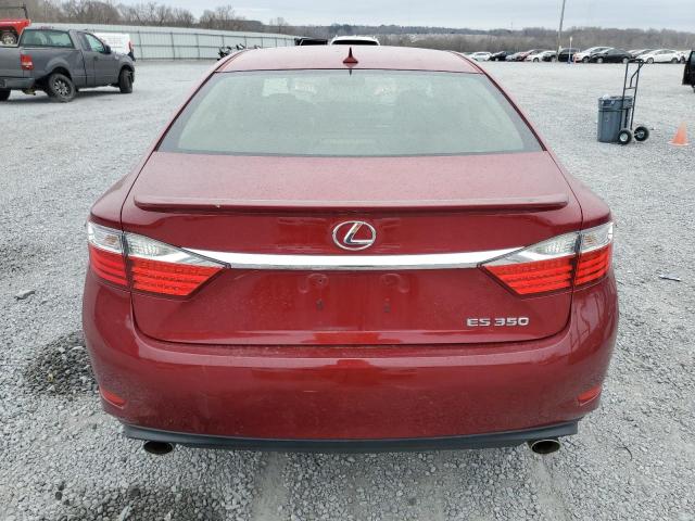 JTHBK1GG3E2128416 - 2014 LEXUS ES 350 RED photo 6