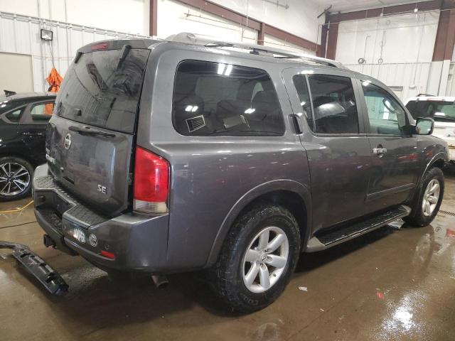 5N1AA0NC3AN613606 - 2010 NISSAN ARMADA SE GRAY photo 3