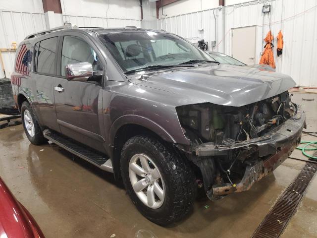 5N1AA0NC3AN613606 - 2010 NISSAN ARMADA SE GRAY photo 4