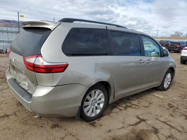 5TDJK3DC3FS124144 - 2015 TOYOTA SIENNA LE GOLD photo 3