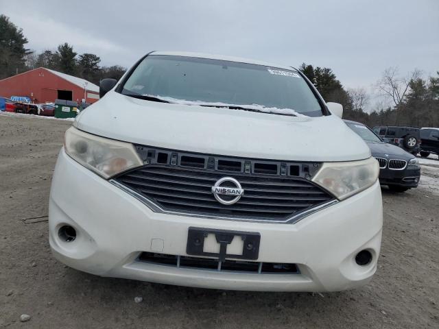 JN8AE2KP8B9008281 - 2011 NISSAN QUEST S WHITE photo 5