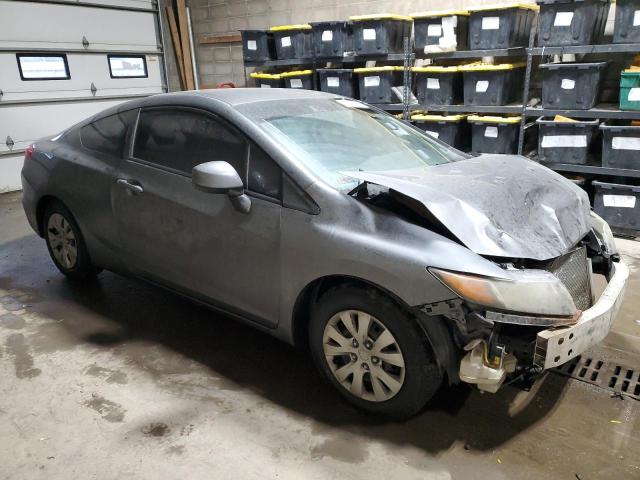 2HGFG3B57CH560891 - 2012 HONDA CIVIC LX GRAY photo 4