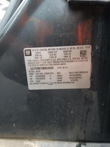 3GYFNBEY9BS543682 - 2011 CADILLAC SRX PERFORMANCE COLLECTION Сұр фото 12