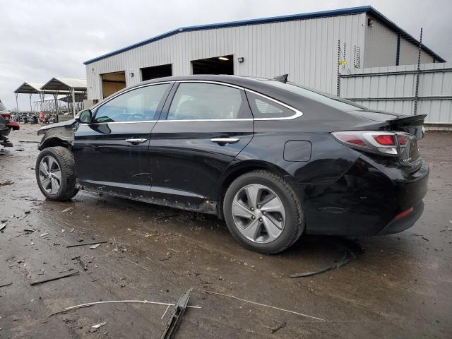 KMHE34L11GA012649 - 2016 HYUNDAI SONATA HYBRID BLACK photo 2