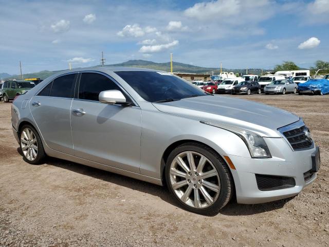 1G6AB5RX0E0105059 - 2014 CADILLAC ATS LUXURY SILVER photo 4