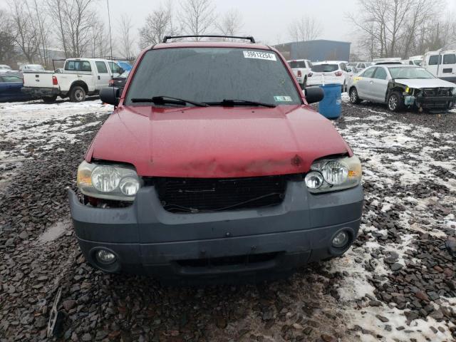 1FMYU93Z66KA46771 - 2006 FORD ESCAPE XLT RED photo 5