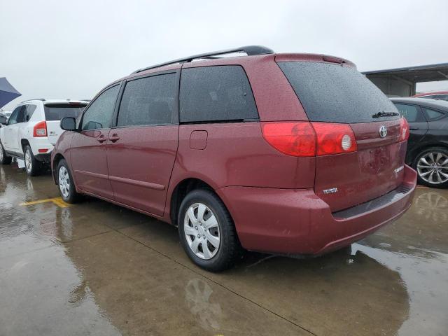 5TDZK23CX8S130850 - 2008 TOYOTA SIENNA CE MAROON photo 2