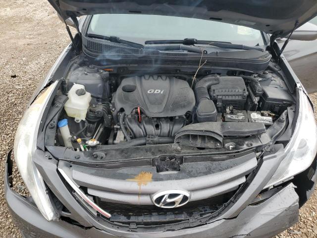 5NPEB4AC2EH812992 - 2014 HYUNDAI SONATA GLS GRAY photo 11