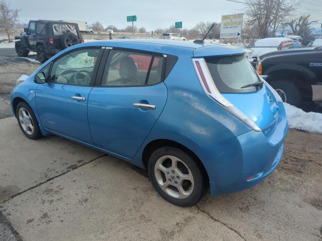 JN1AZ0CP7CT026927 - 2012 NISSAN LEAF SV BLUE photo 3