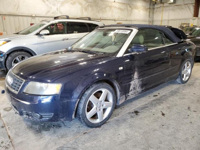 WAUAT48H43K025213 - 2003 AUDI A4 3.0 CABRIOLET BLUE photo 1