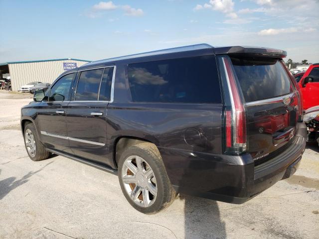 1GYS4JKJ7HR152691 - 2017 CADILLAC ESCALADE ESV PREMIUM LUXURY GRAY photo 2