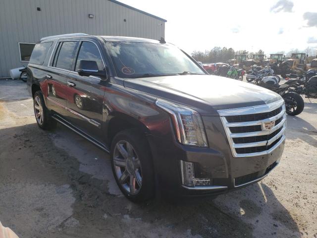 1GYS4JKJ7HR152691 - 2017 CADILLAC ESCALADE ESV PREMIUM LUXURY GRAY photo 4