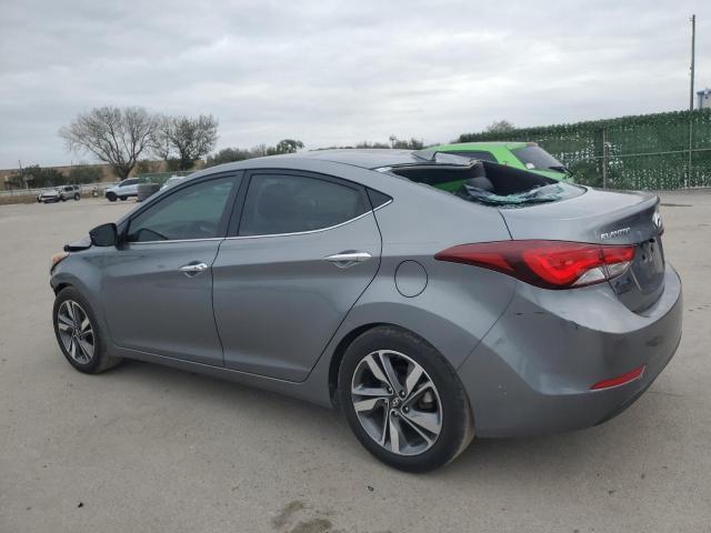 KMHDH4AE7GU620998 - 2016 HYUNDAI ELANTRA SE GRAY photo 2