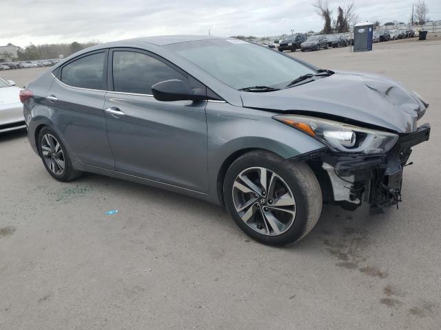 KMHDH4AE7GU620998 - 2016 HYUNDAI ELANTRA SE GRAY photo 4