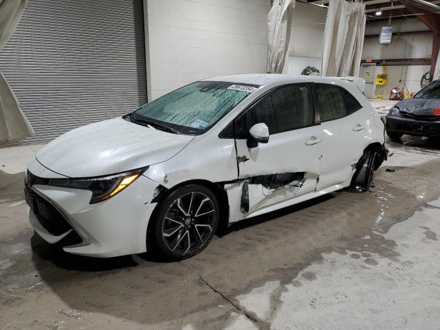 JTNK4RBE4K3018184 - 2019 TOYOTA COROLLA SE WHITE photo 1