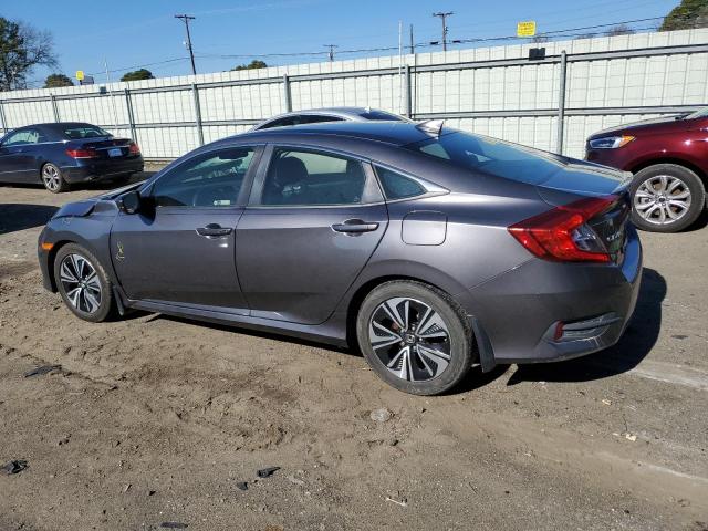 JHMFC1F75JX000496 - 2018 HONDA CIVIC EXL SILVER photo 2