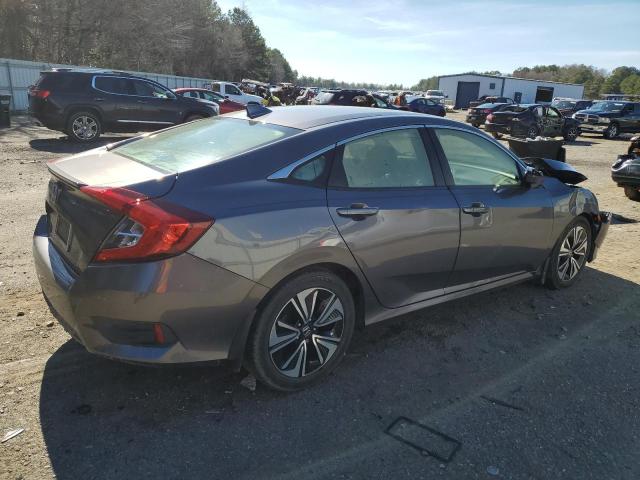 JHMFC1F75JX000496 - 2018 HONDA CIVIC EXL SILVER photo 3