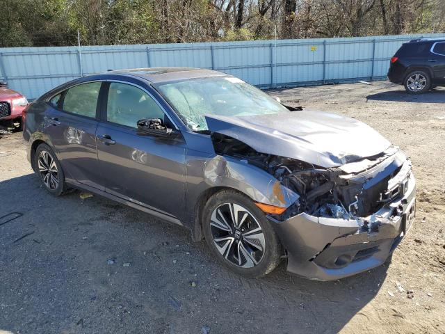 JHMFC1F75JX000496 - 2018 HONDA CIVIC EXL Gümüş foto 4