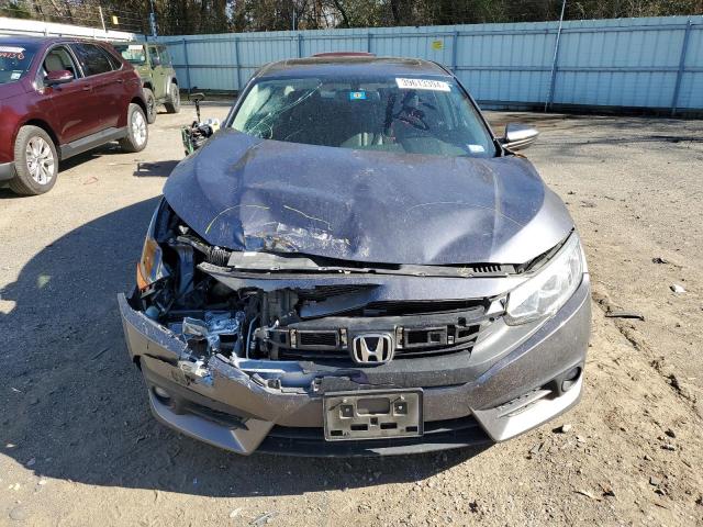 JHMFC1F75JX000496 - 2018 HONDA CIVIC EXL Gümüş foto 5