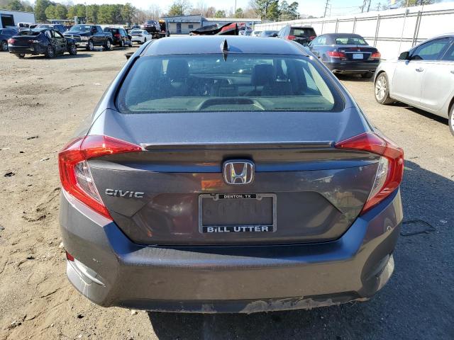 JHMFC1F75JX000496 - 2018 HONDA CIVIC EXL SILVER photo 6