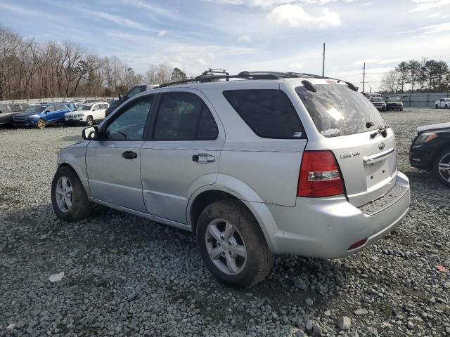 KNDJC736675683338 - 2007 KIA SORENTO EX SILVER photo 2