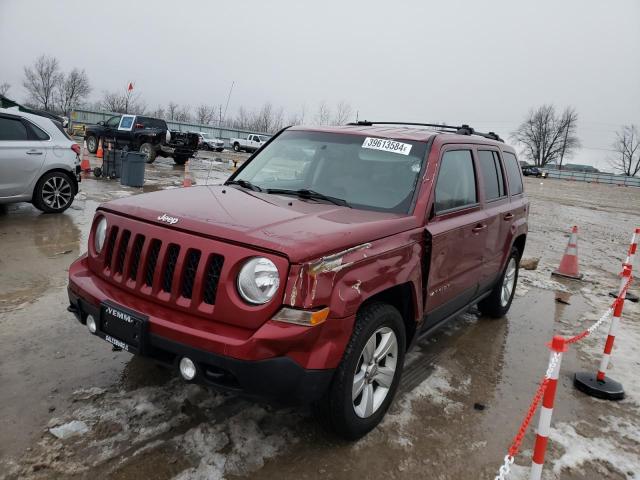 1C4NJRFB7ED658785 - 2014 JEEP PATRIOT LATITUDE RED photo 1