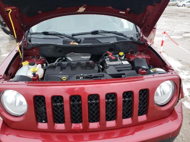 1C4NJRFB7ED658785 - 2014 JEEP PATRIOT LATITUDE RED photo 11