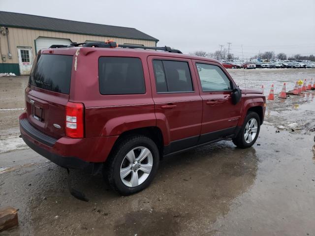 1C4NJRFB7ED658785 - 2014 JEEP PATRIOT LATITUDE RED photo 3