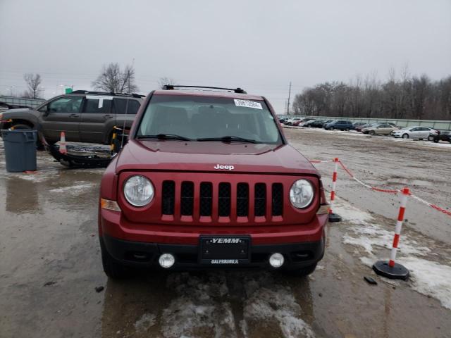 1C4NJRFB7ED658785 - 2014 JEEP PATRIOT LATITUDE RED photo 5