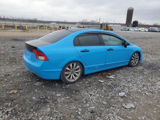 2HGFA5E56BH701103 - 2011 HONDA CIVIC SI BLUE photo 3