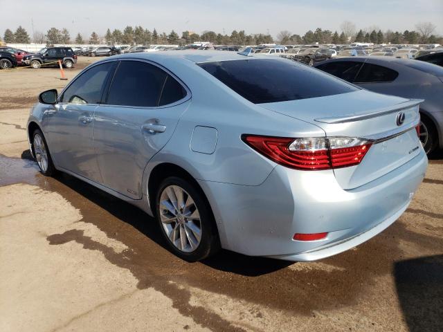 JTHBW1GGXE2047742 - 2014 LEXUS ES 300H BLUE photo 2