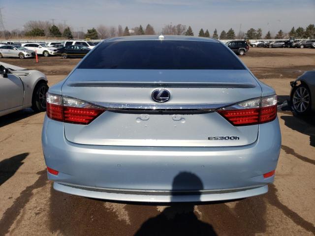 JTHBW1GGXE2047742 - 2014 LEXUS ES 300H BLUE photo 6