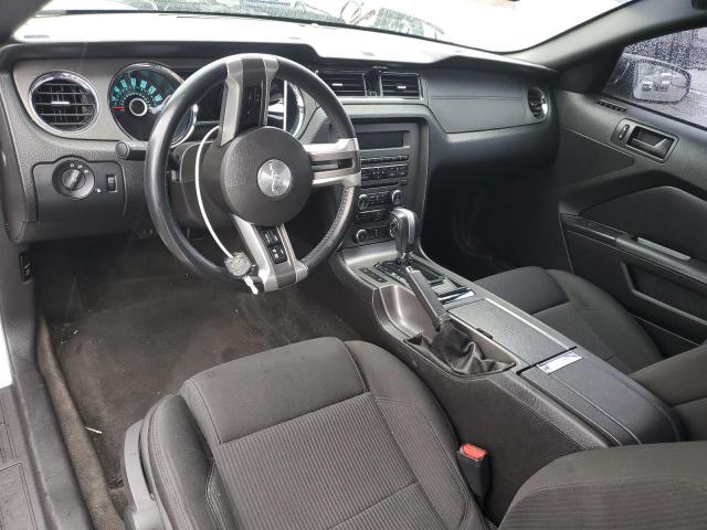1ZVBP8AM1D5213680 - 2013 FORD MUSTANG SILVER photo 8