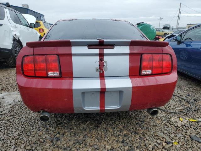 1ZVFT80N575353940 - 2007 FORD MUSTANG RED photo 6