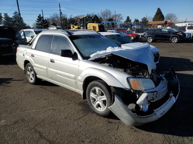 4S4BT62CX67102962 - 2006 SUBARU BAJA SPORT SILVER photo 4